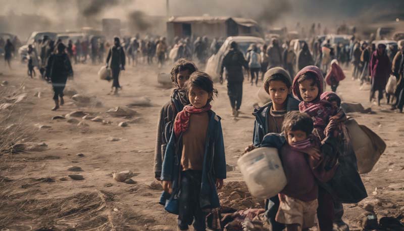 The Refugee Crisis: Displacement, Migration, and the World's Response