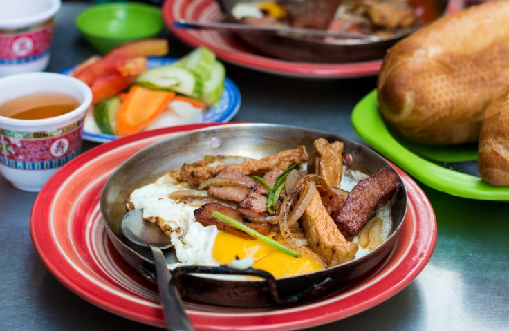 Vietnamese breakfast food Vietnamese breakfast food
