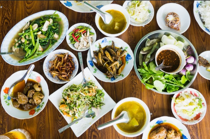 Burmese food Burmese food