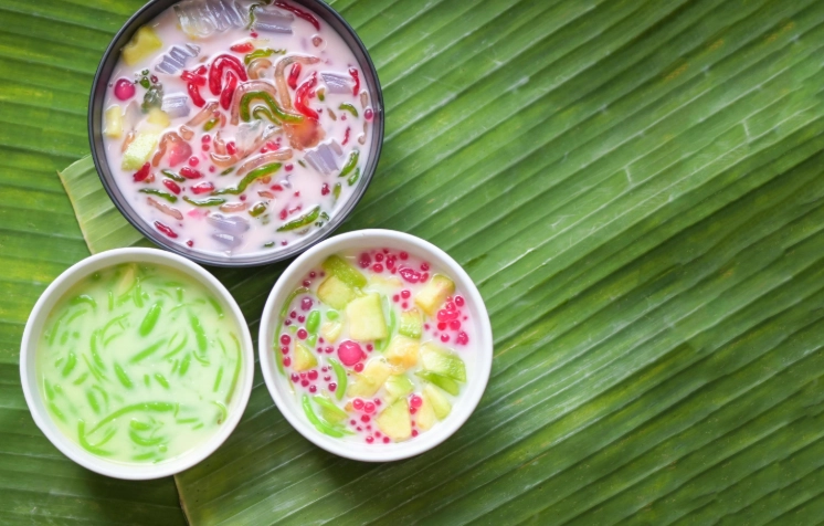 Thai sticky rice mango