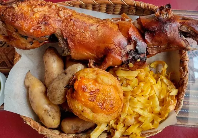 guinea pigs peru food