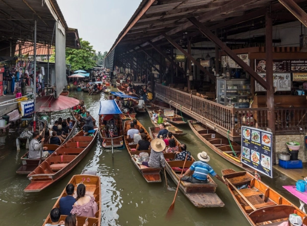 Bangkok floating market Bangkok floating market