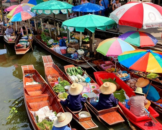 Damnoen Saduak floating market Damnoen Saduak floating market