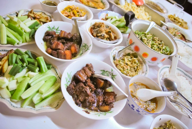 Burmese food Burmese food