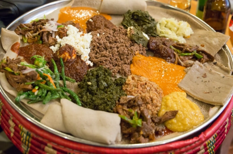 Ethiopian food Ethiopian food
