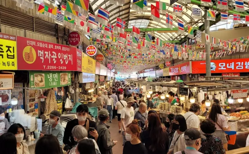 Gwangjang Market food