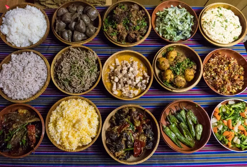 Bhutanese food Bhutanese food