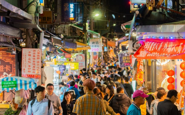 shilin night market food