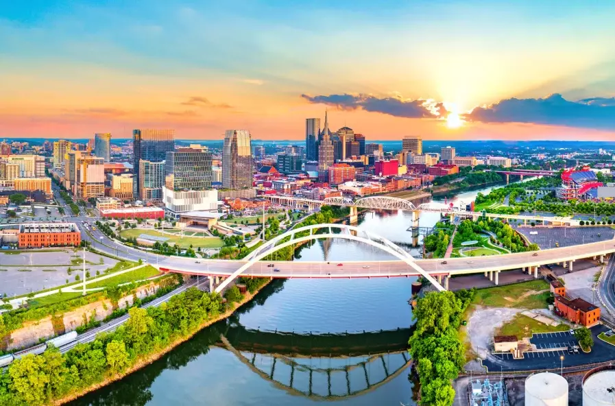 Nashville scenic views